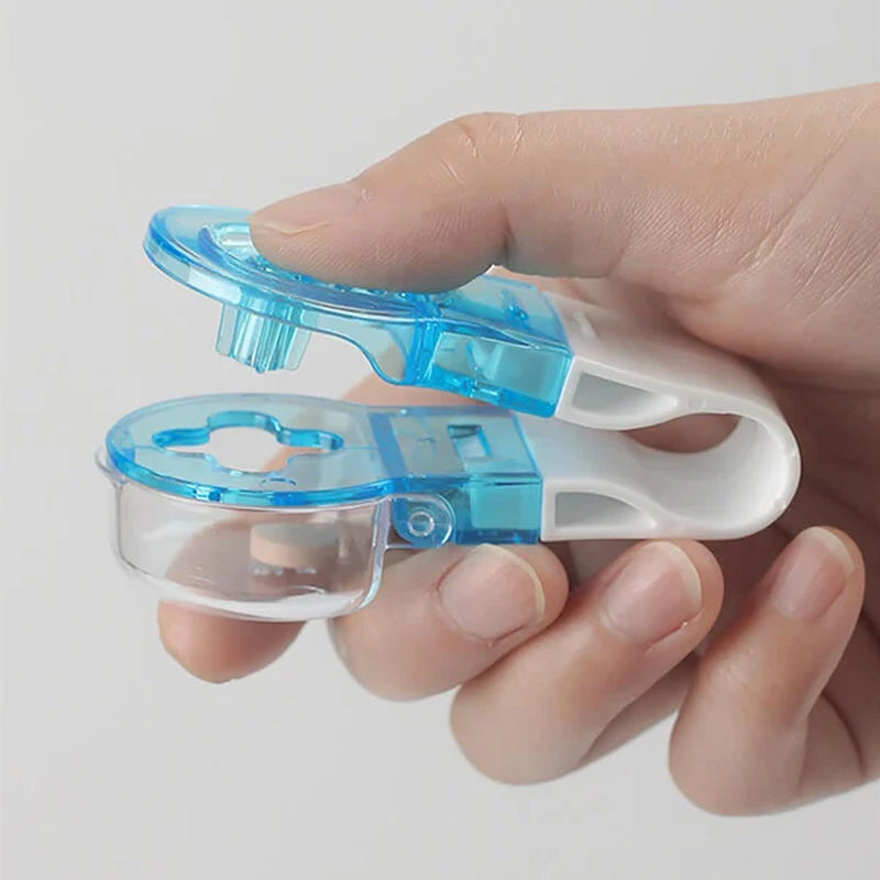 Portable Pill Dispenser with Storage Box for Small Pills