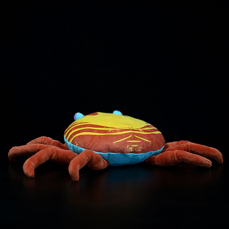 Red and Yellow Crab Plush Stuffed Toy