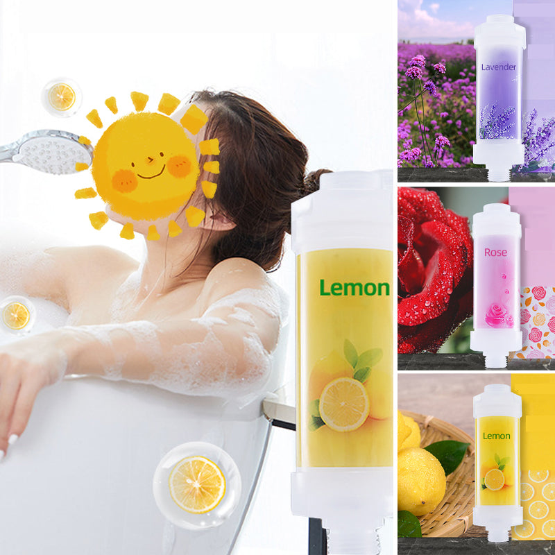 Shower Aroma Filter with Vitamin C and Essential Oils