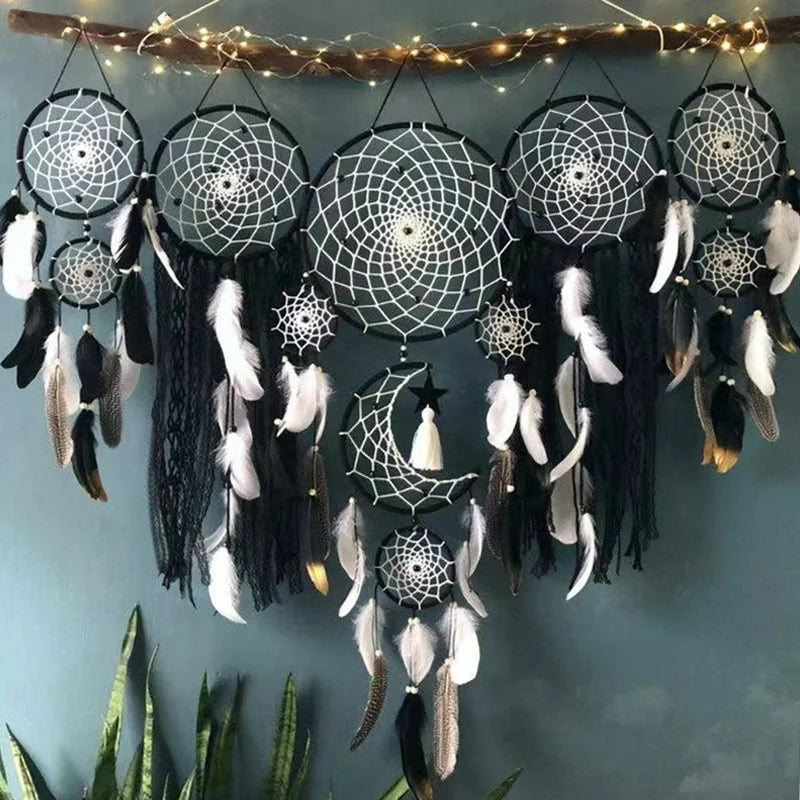 Bohemian Dreamcatcher Wall Art Set