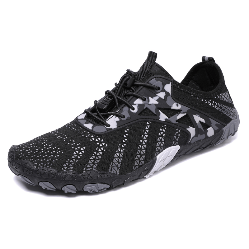 Zero-Drop Trail Running Shoes with Flexible Sole