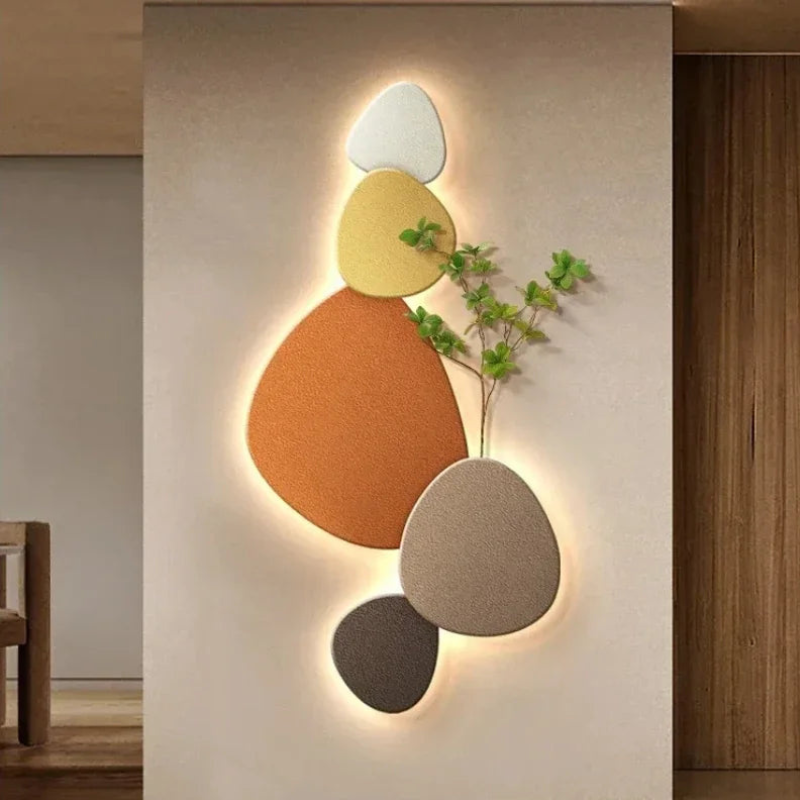 Organic Design LED Wall Lamp for Modern Interiors