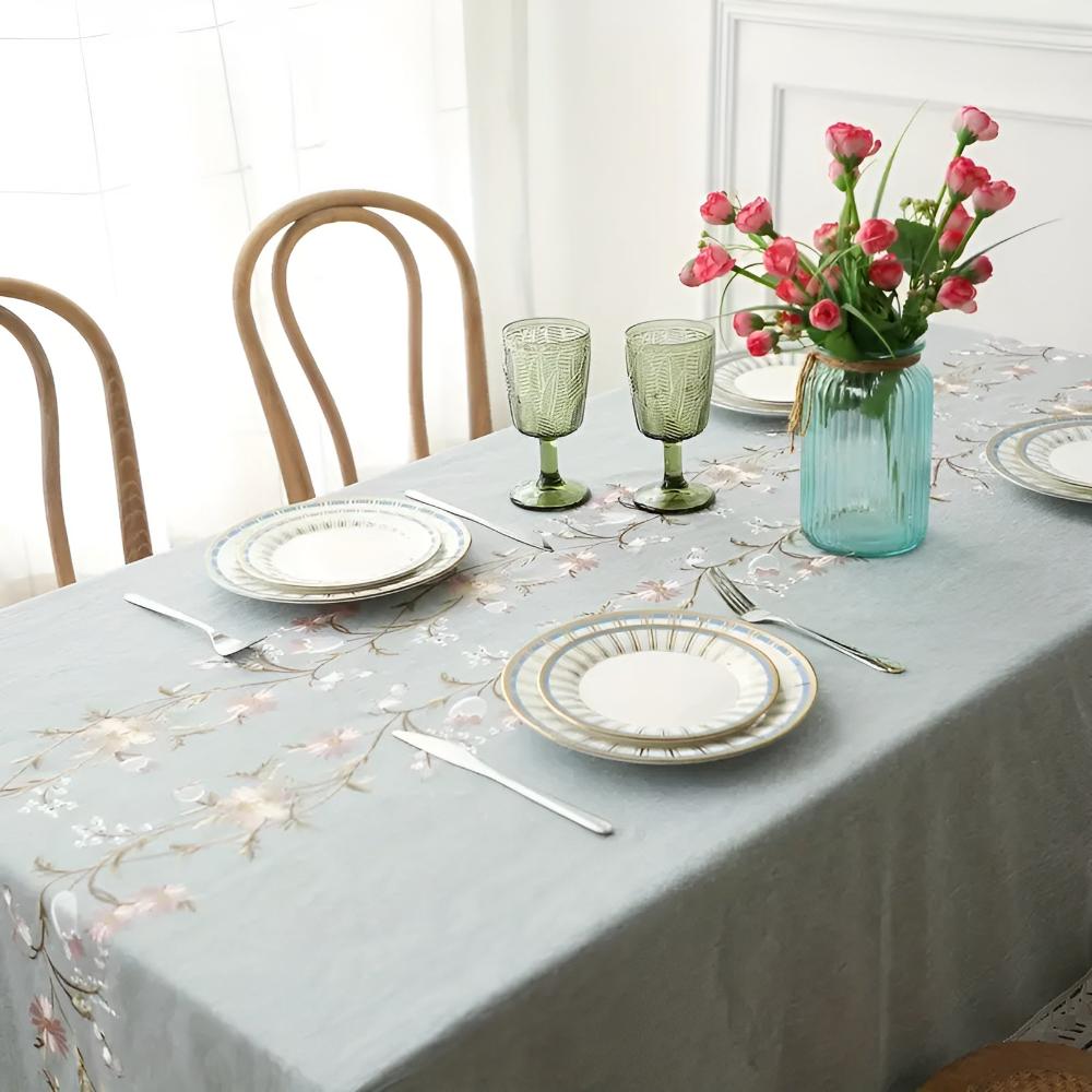 Scandinavian Style Rectangular Tablecloth