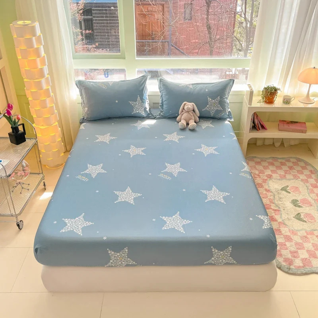 Luxury Cotton Duvet Cover Set with Pillowcases