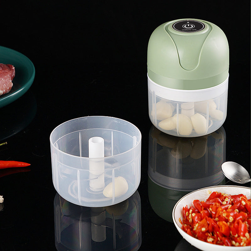 USB Rechargeable Electric Garlic Chopper and Mini Food Processor