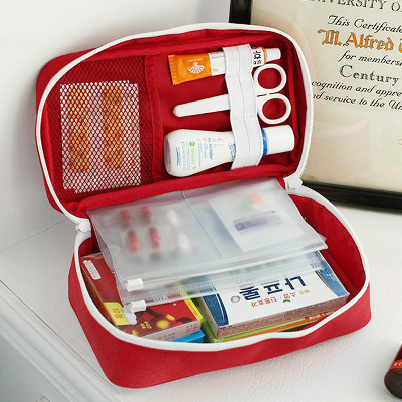Medical Storage Bag for First Aid Supplies - Waterproof Oxford Fabric, Compact Design
