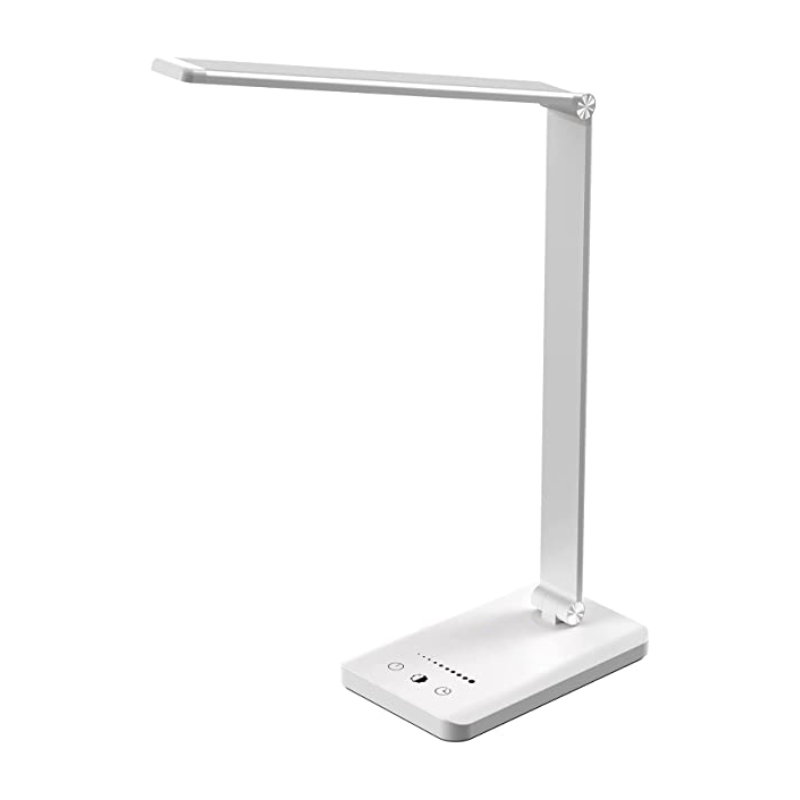 Dimmable LED Desk Lamp with USB Charging and Touch Control