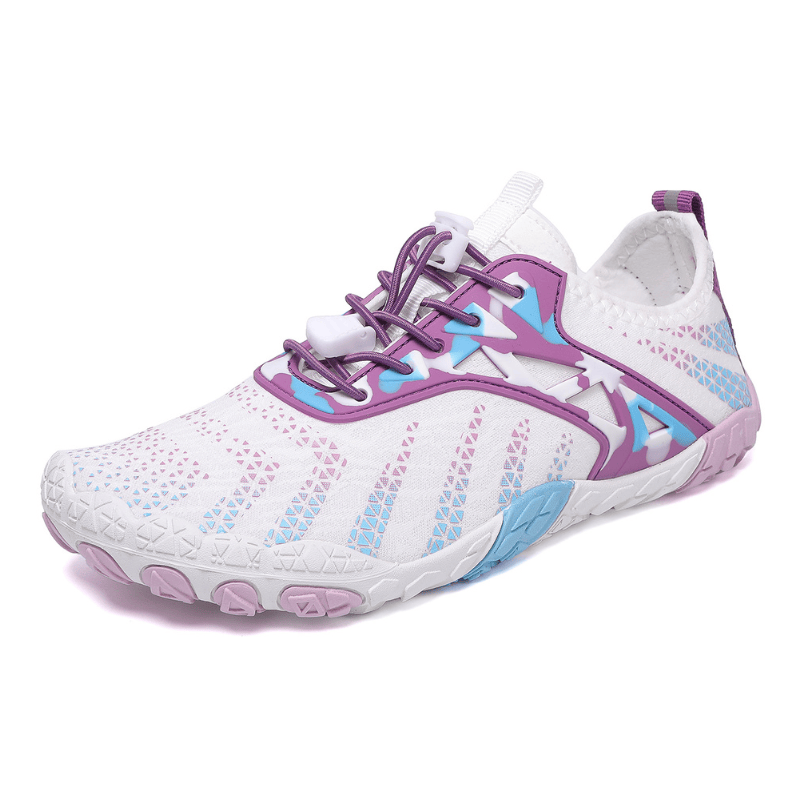 Zero-Drop Trail Running Shoes with Flexible Sole