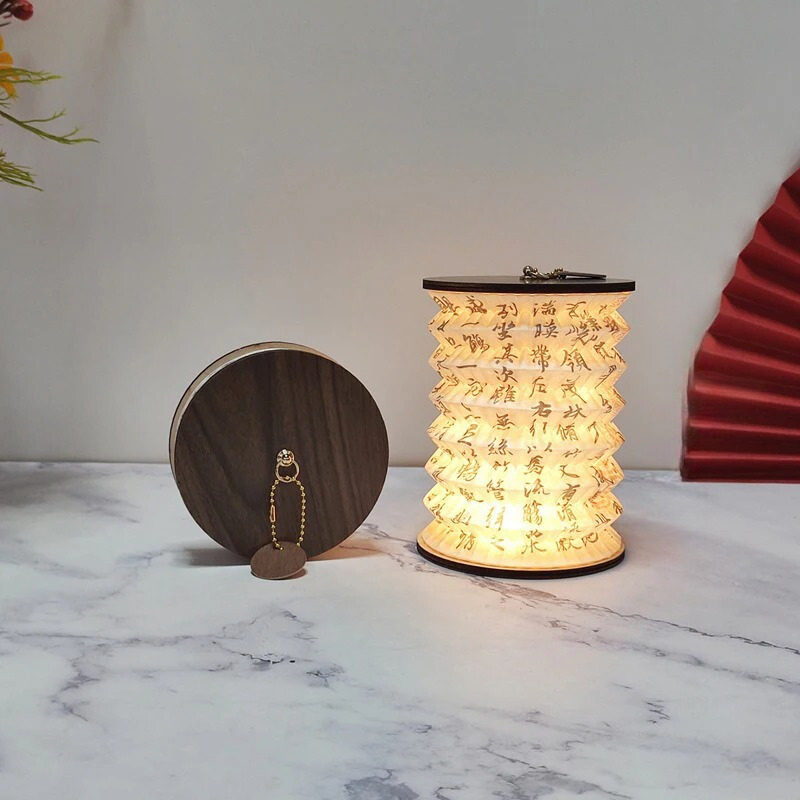 Foldable Touch Control LED Table Lamp with USB Rechargeable Battery