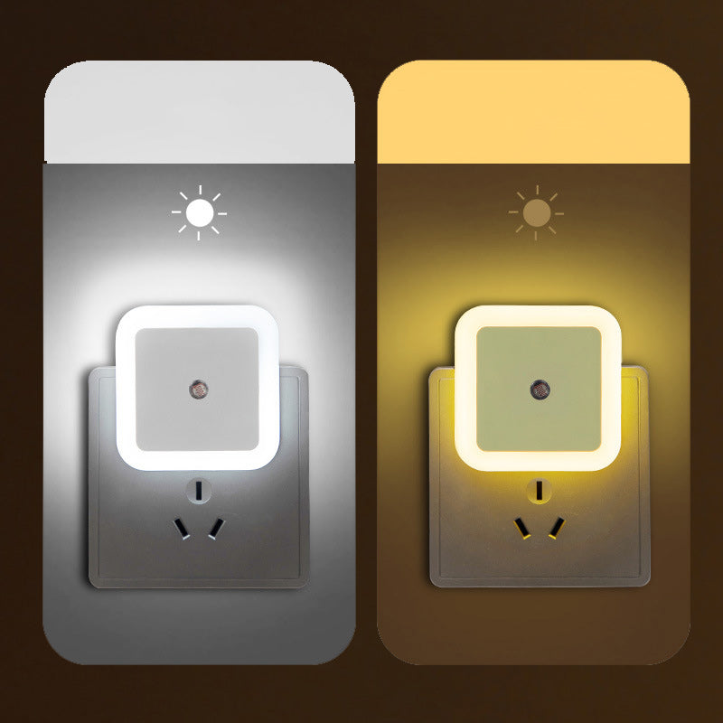Light-Sensitive LED Night Light with Auto On/Off