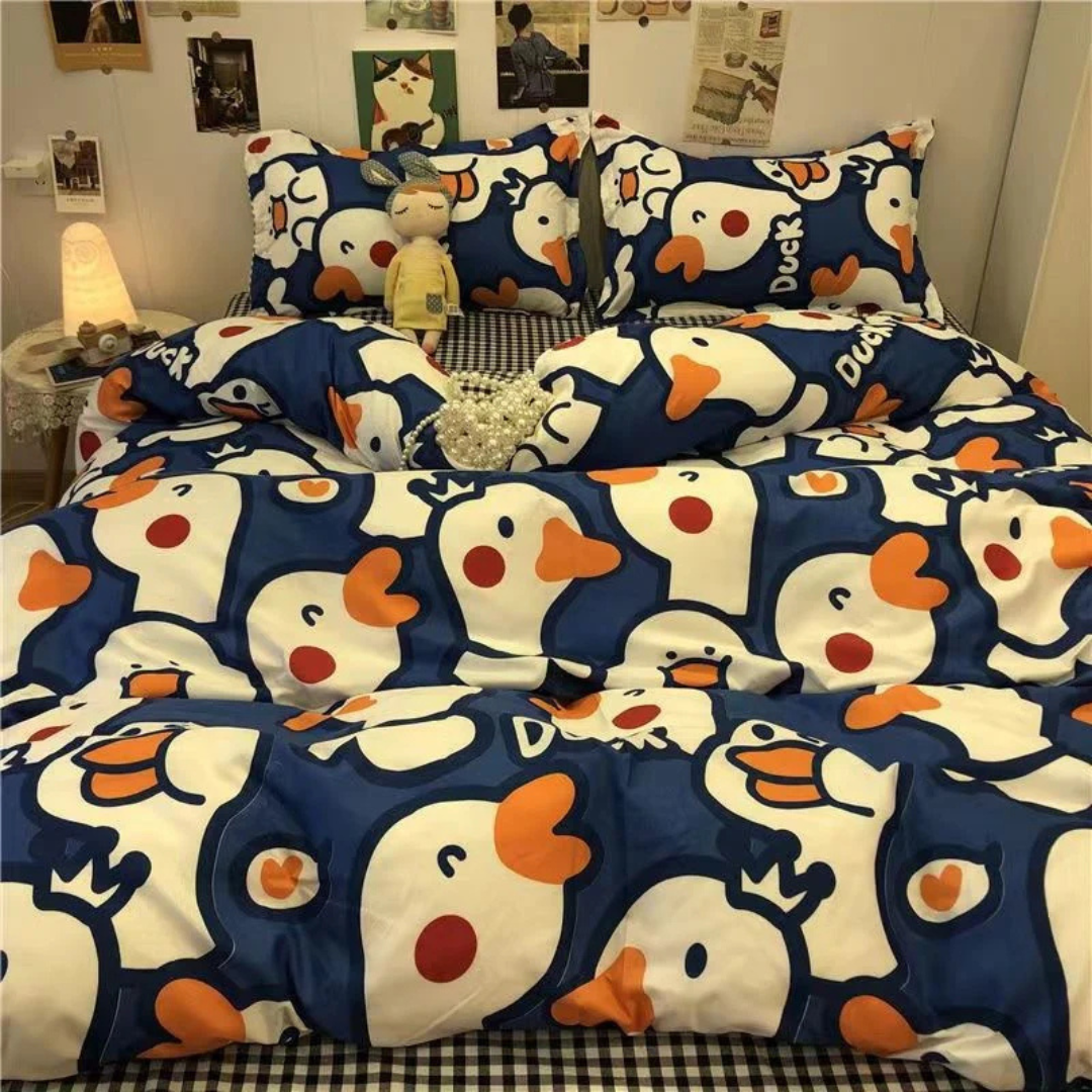 Scandinavian Style Luxury Duvet Cover Set
