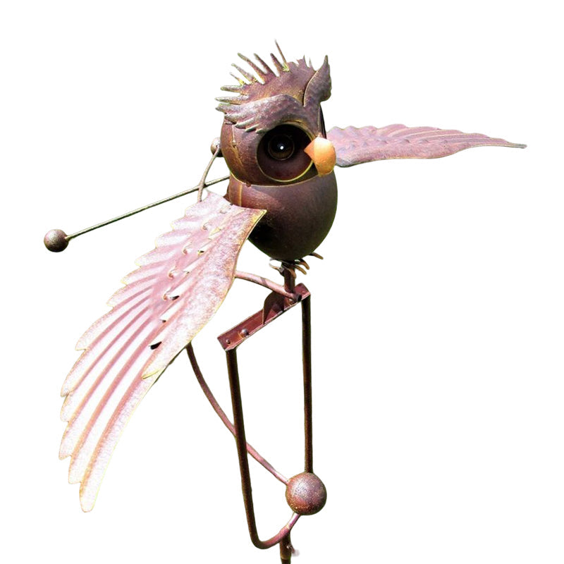 Metal Eagle Windmill Garden Art Decor