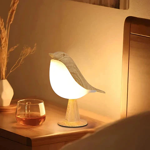 Bird-Shaped Adjustable Lamp and Aroma Diffuser with Customizable Lighting