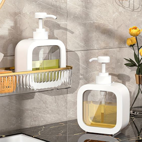 Minimalist Nordic Soap Dispenser in Durable ABS and PVC