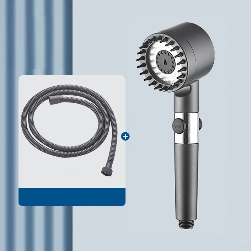High-Pressure Multifunction Shower Head with Ionic Filter and Adjustable Holder