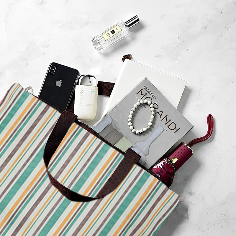 Foldable Oxford Shopping Bag with Large Capacity