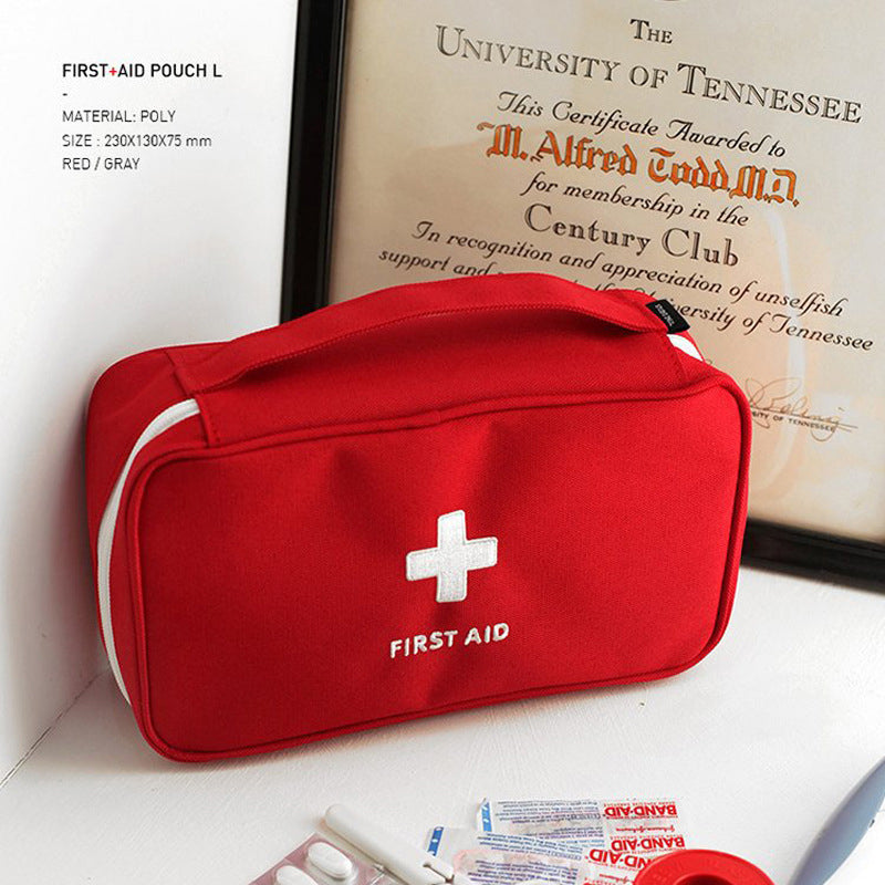 Medical Storage Bag for First Aid Supplies - Waterproof Oxford Fabric, Compact Design