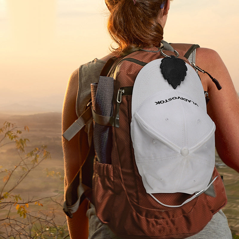 Magnetic Hat Clip with Leaf Design for Travel