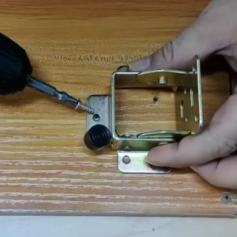 Foldable Metal Hinges with Antique Gold Finish