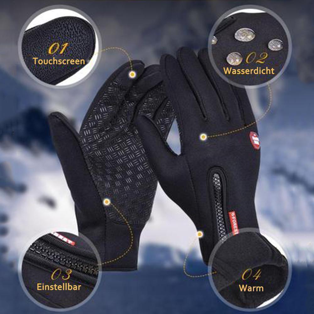 Warm Waterproof Touchscreen Gloves for Men and Women