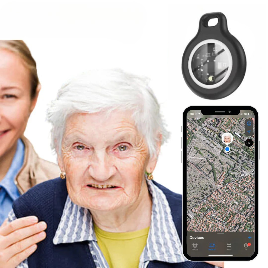 Waterproof Real-Time GPS Tracker for Seniors with No Monthly Fees