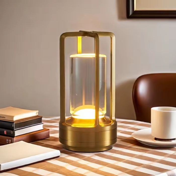 Cordless Rechargeable Nordic LED Table Lamp with Touch Control