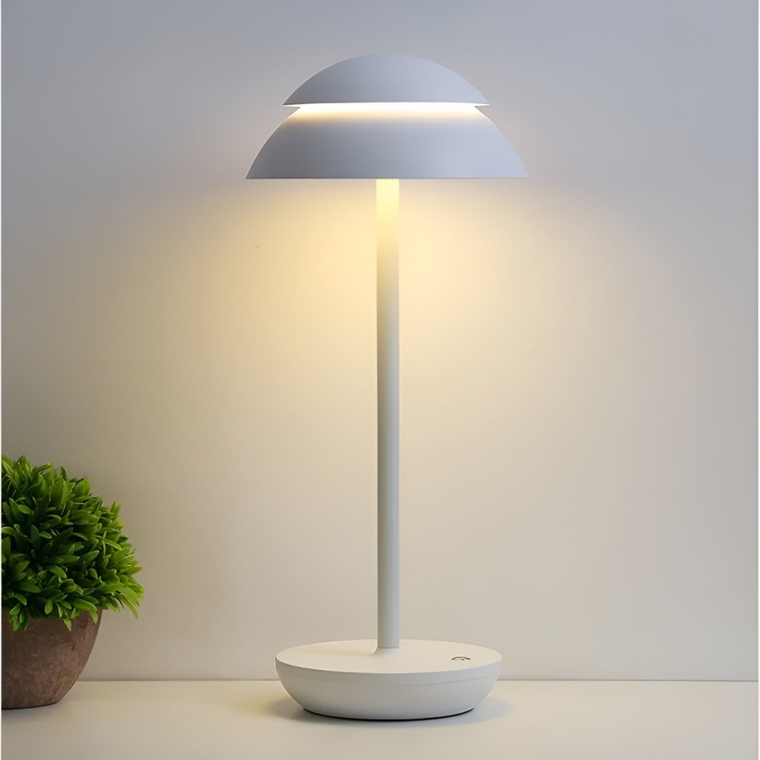Wireless Rechargeable LED Table Lamp with Stylish Design