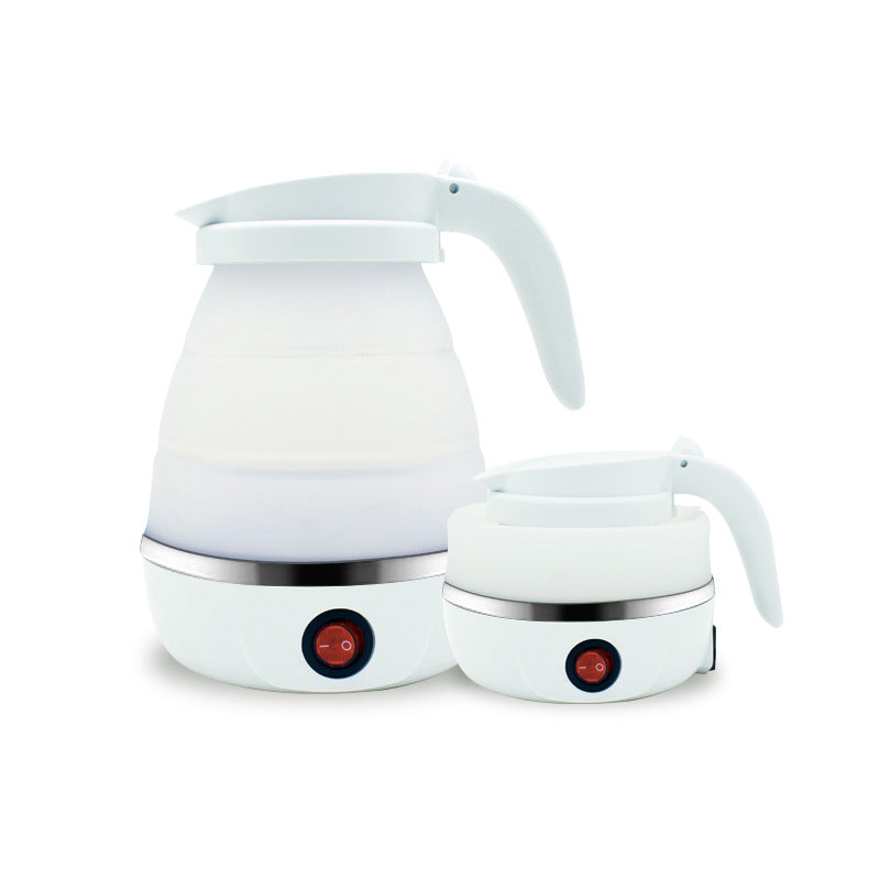 Portable Foldable Silicone Travel Kettle with Universal Plug