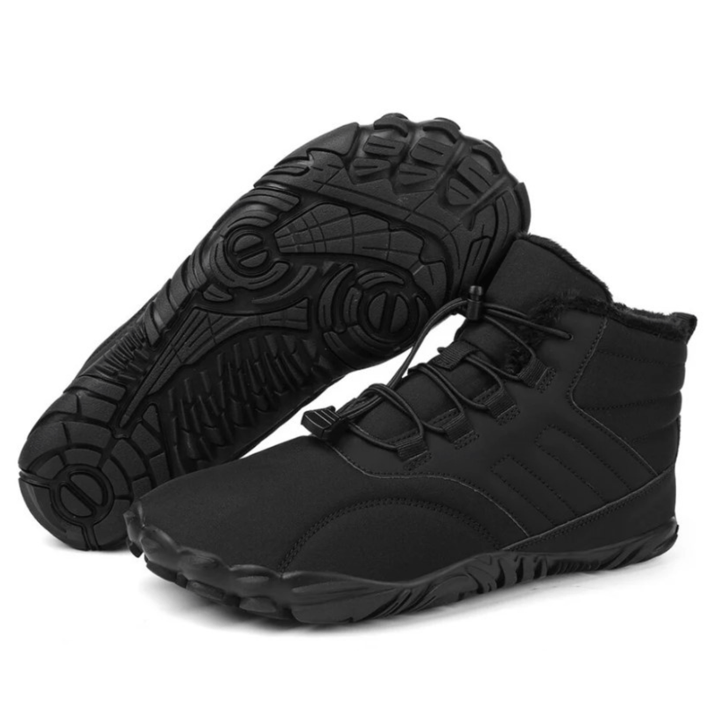 Unisex Winter Barefoot Shoes with Anti-Slip Traction