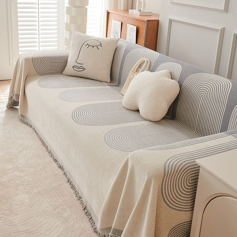 Double Sided Waterproof Chenille Sofa Cover