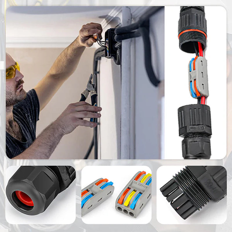 Waterproof Outdoor Electrical Wire Connector