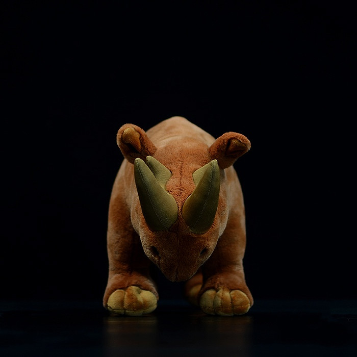 Arsinoitherium Plush Stuffed Toy - Prehistoric Mammal
