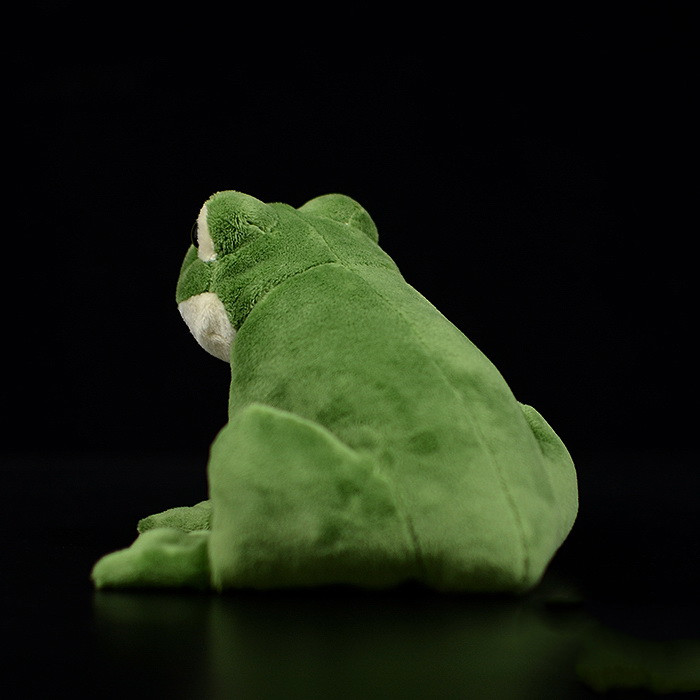 Soft Plush Green Tree Frog Toy for Kids