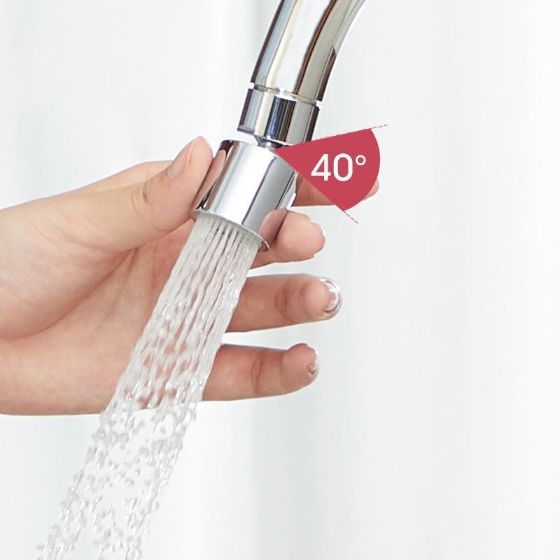 Rotatable Dual-Function Bubbler Faucet Head with 360-Degree Swivel