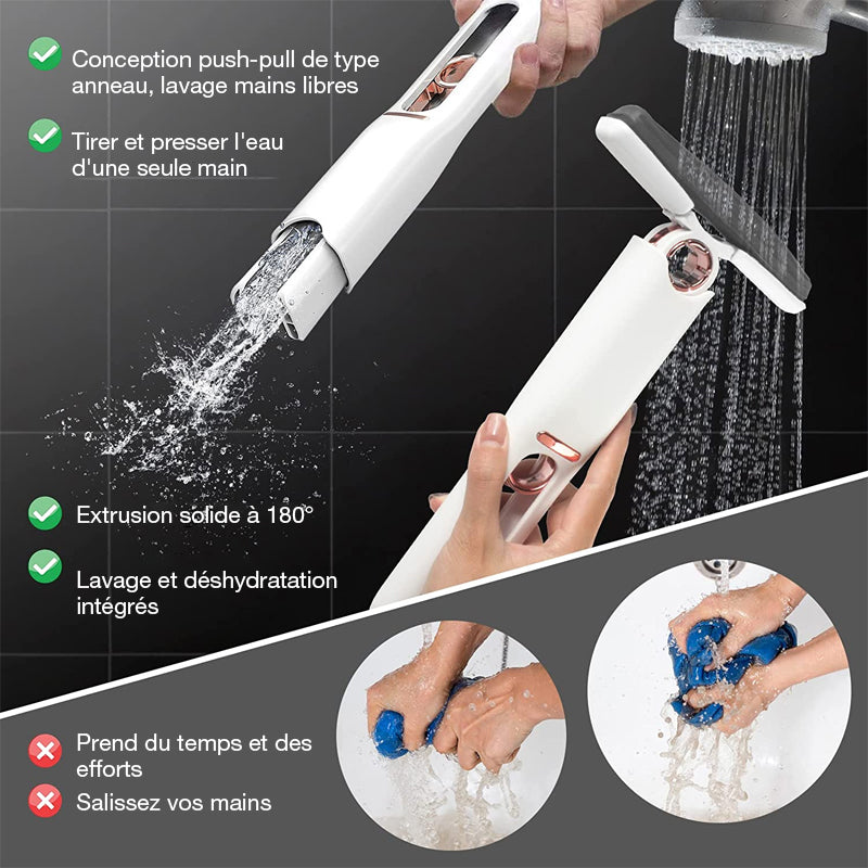 Mini Washable PU Sponge Mop for Quick Drying and Easy Cleaning