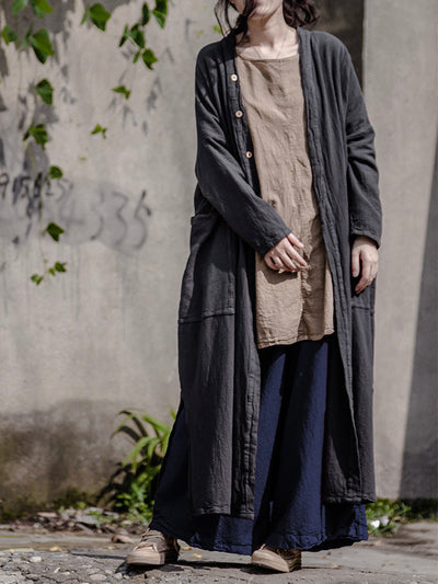 Allena - Relaxed Long Cardigan