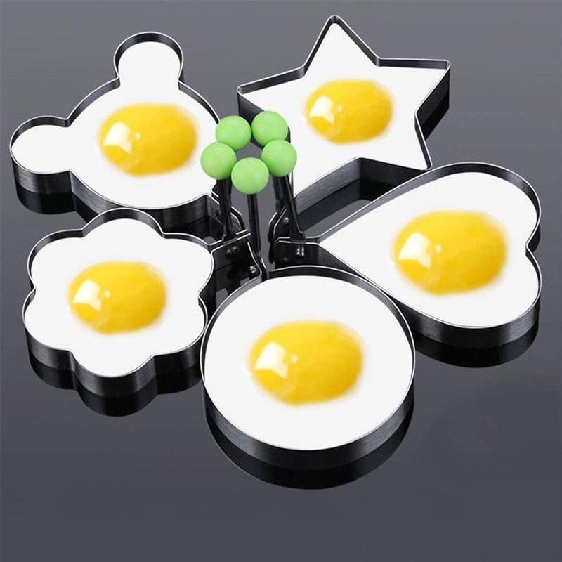 Stainless Steel Non-Stick Egg Frying Molds