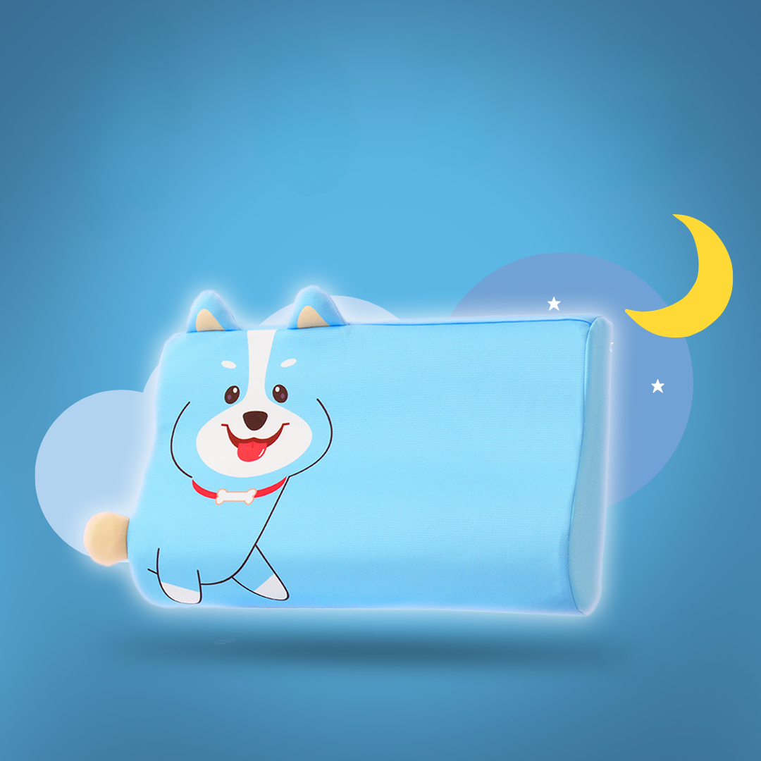 Ergonomic Kids' Pillow for Comfortable Sleep and Relaxation