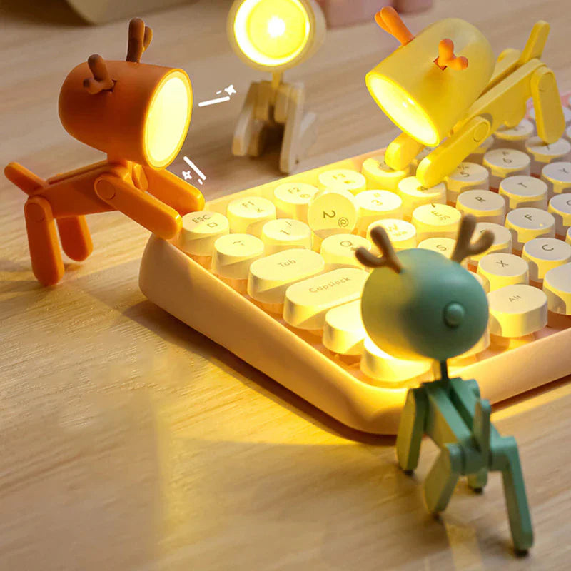 LED Cute Night Light for Kids - Soft Color Portable Nightlight