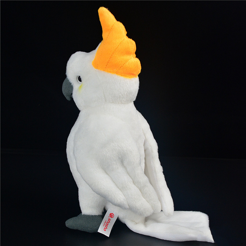 White Cockatoo Plush Stuffed Animal Toy