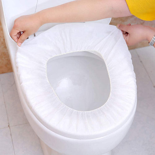 Disposable Toilet Seat Covers - Individually Wrapped, Water-Resistant, Hygienic Protection