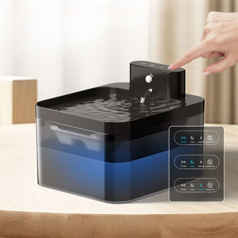 Automatic Wireless Cat Water Fountain with Sensor Technology
