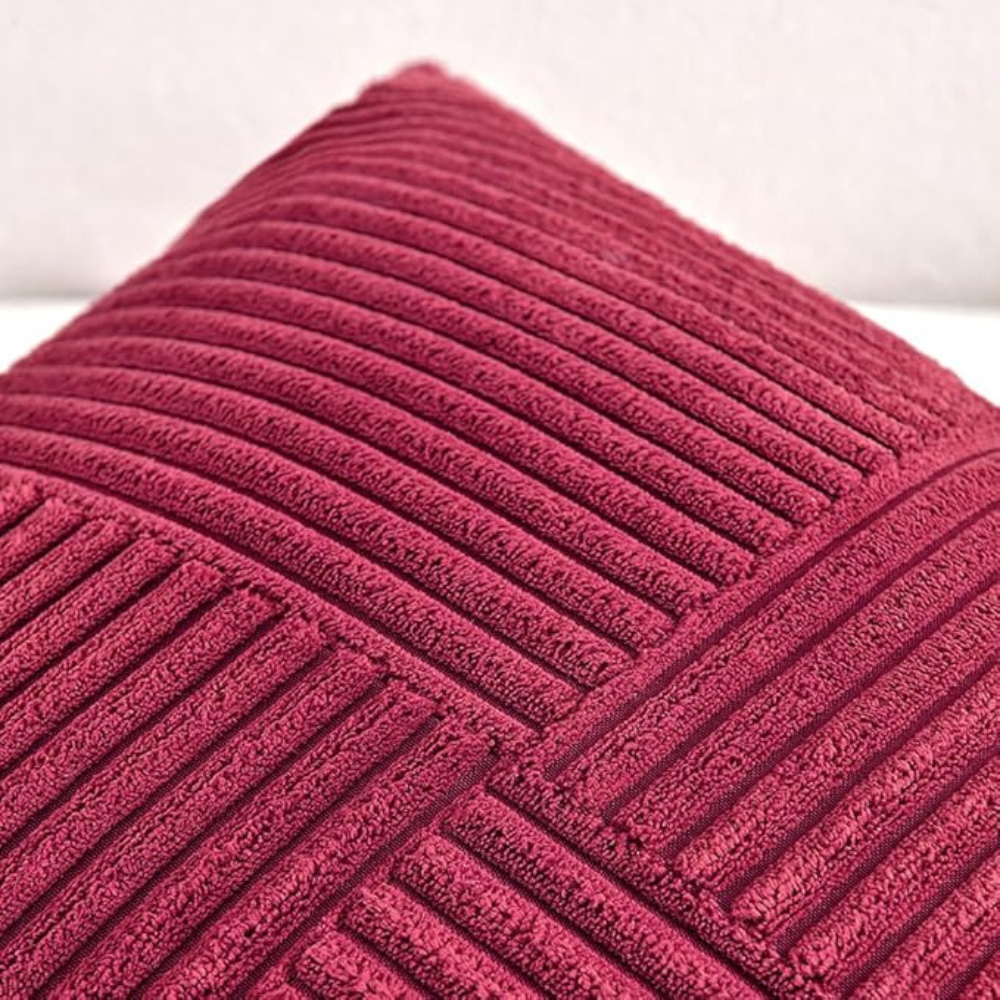 Rustic Soft Corduroy Cushion Cover