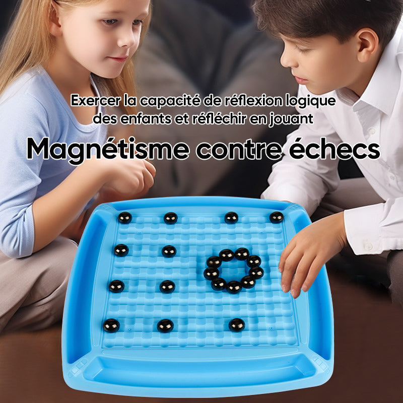 Magnetic Chess Game with Logic-Based Gameplay and Engaging Penalty System