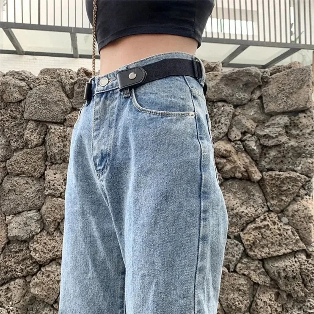 Adjustable Elastic No Buckle Belt for Comfortable Fit