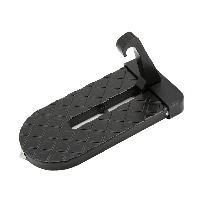 U-Shaped Car Doorstep with Safety Hammer and Non-Slip Design