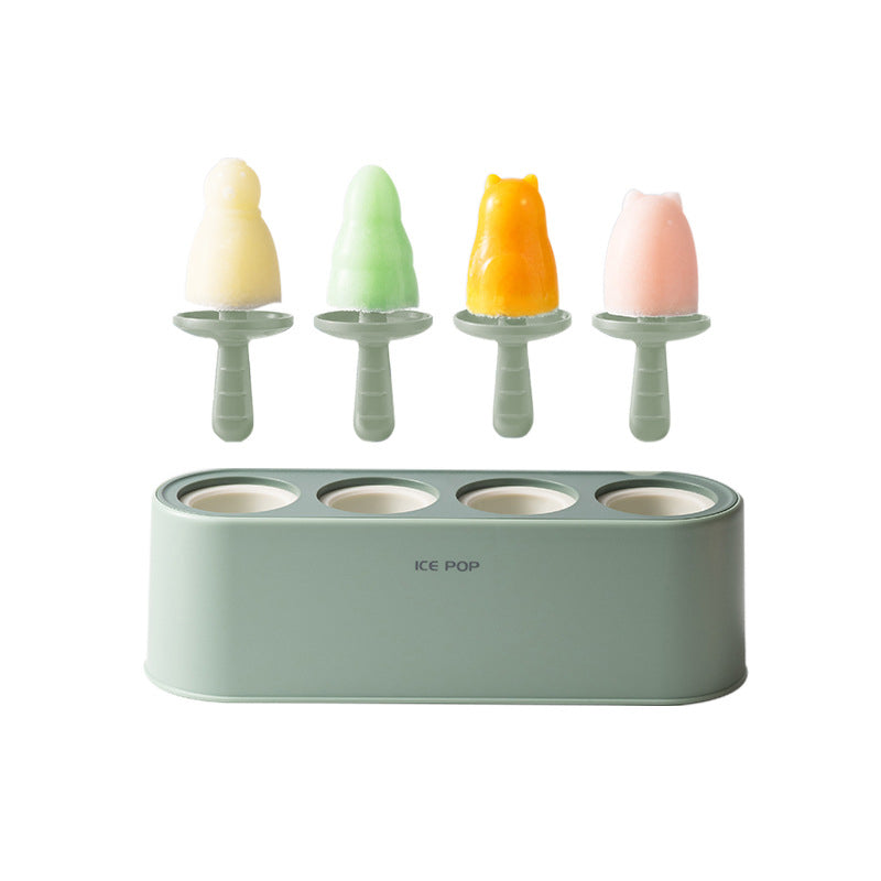 Silicone Popsicle Mold Set with Drip Tray