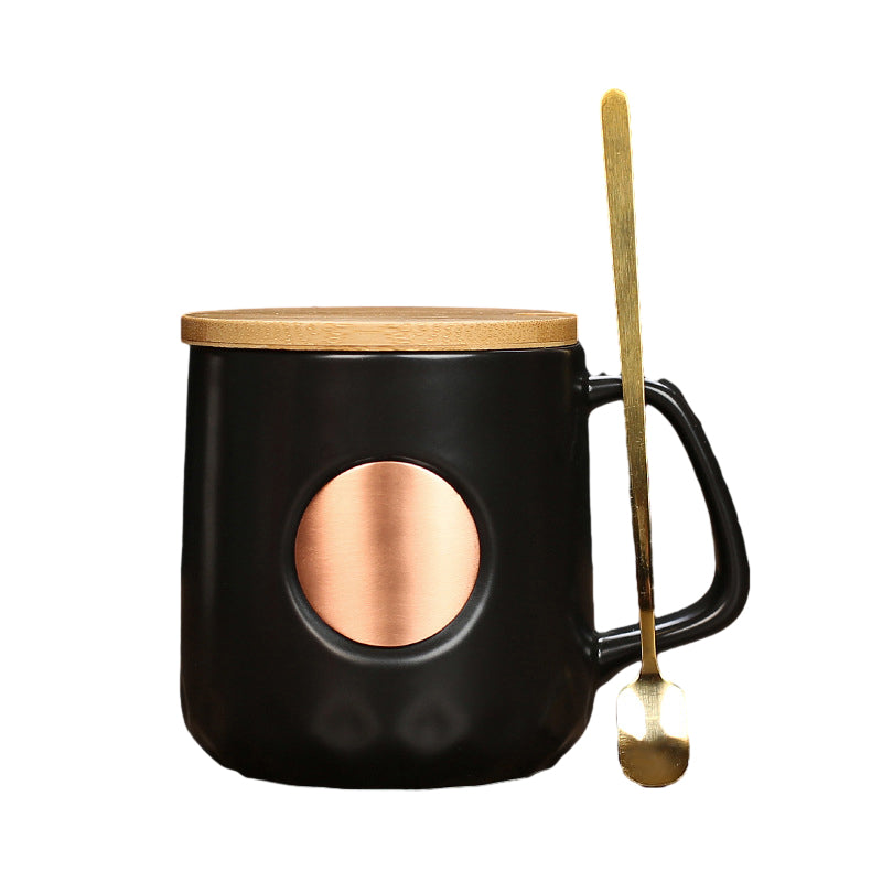 Ceramic Bronze Coffee Mug - Versatile Hot Beverage Cup