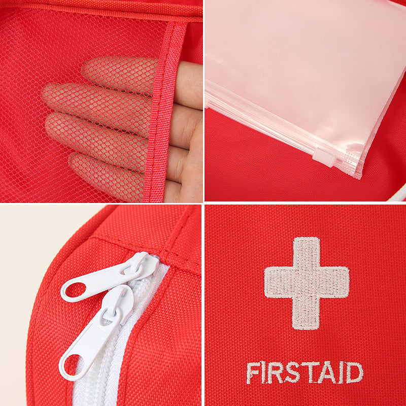 Medical Storage Bag for First Aid Supplies - Waterproof Oxford Fabric, Compact Design