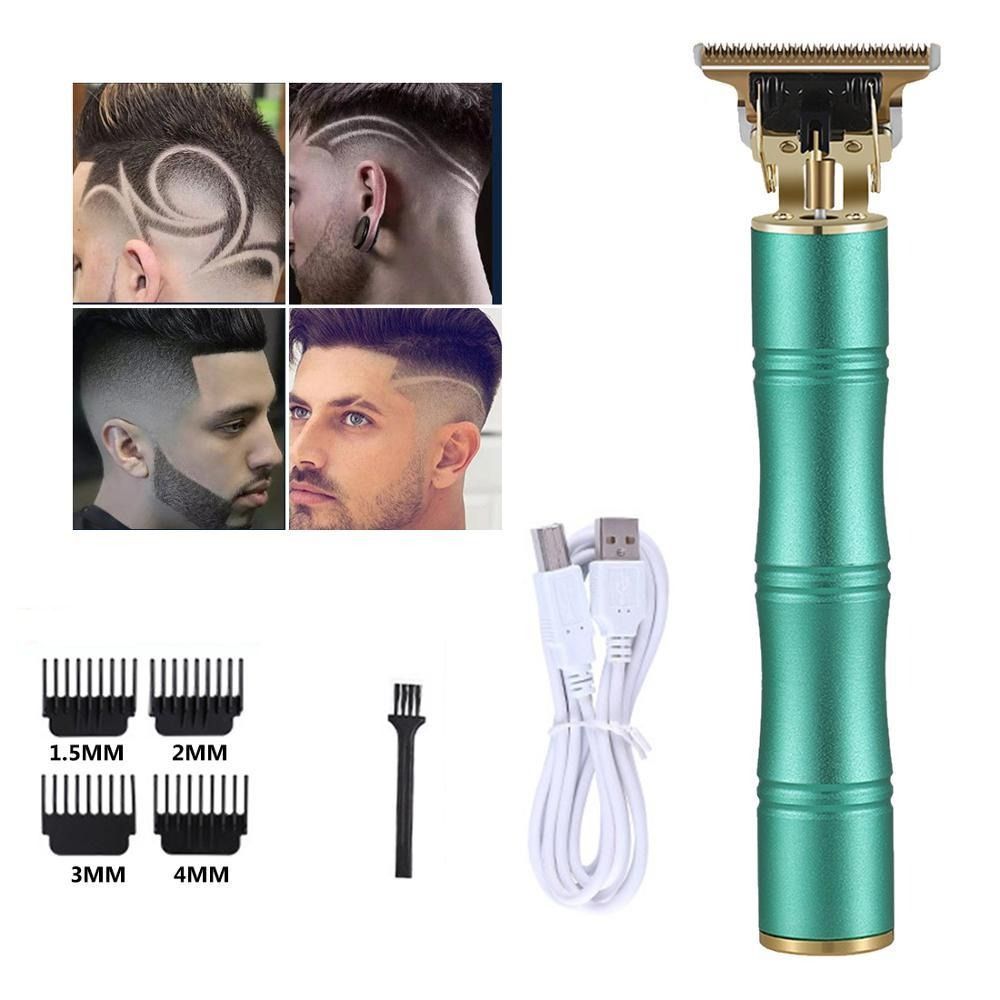 Cordless T-Blade Electric Hair Clipper for Precise Grooming